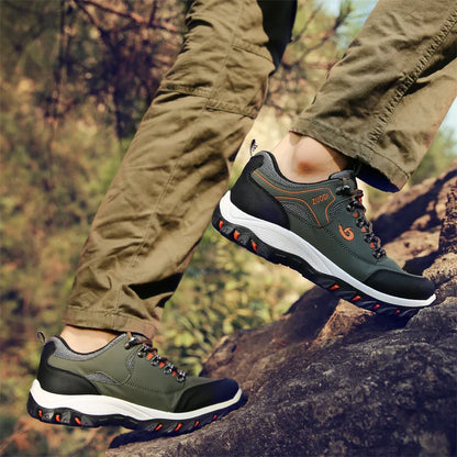 2023 New Men's 39-48 Large Outdoor Hiking Camping Running Jogging Shoes Waterproof Anti-slip Sports Shoes Mountaineering Shoes