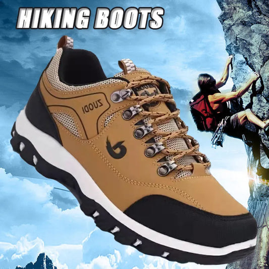 2023 New Men's 39-48 Large Outdoor Hiking Camping Running Jogging Shoes Waterproof Anti-slip Sports Shoes Mountaineering Shoes
