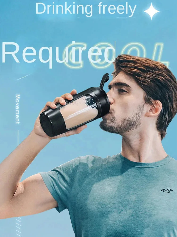 650ml Electric Protein Powder Mixing Cup Automatic Shaker Bottle Mixer Shake Bottle Milk Coffee Blender Kettle for Gym Outdoor