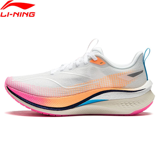 Li-Ning Women RED HARE 7 PRO Racing Running Shoes BOOM Cushion LIGHT FOAM ULTRA Sport Shoes Wearable Breathable Sneaker ARPU002
